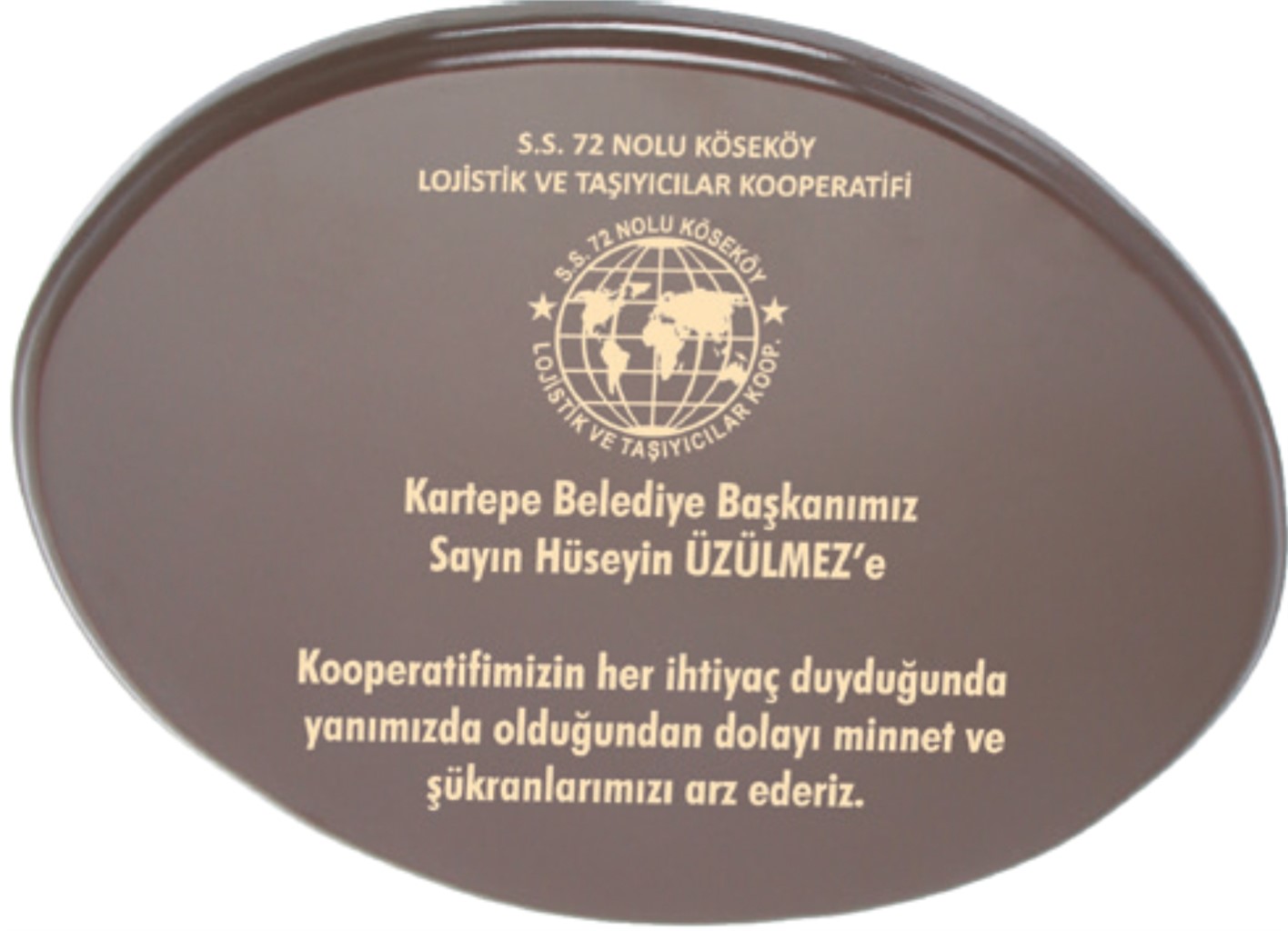 Ek-081 Ahşap Plaket