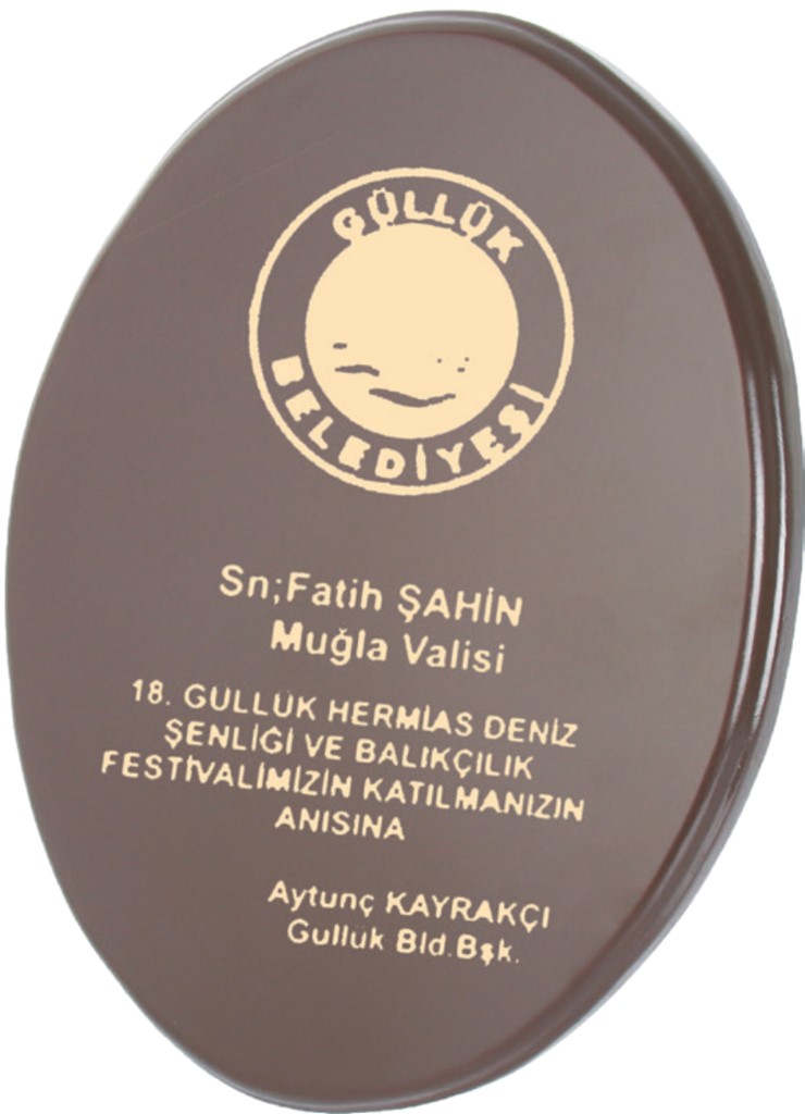 Ek-081 Ahşap Plaket